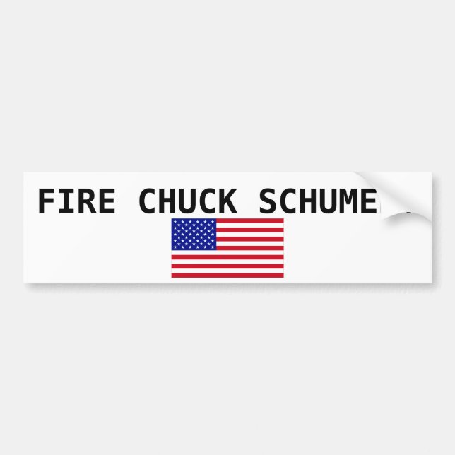 Adesivo Para Carro EUA-Bandeira-Grande, MANDRIL SCHUMER do FOGO! (Frente)