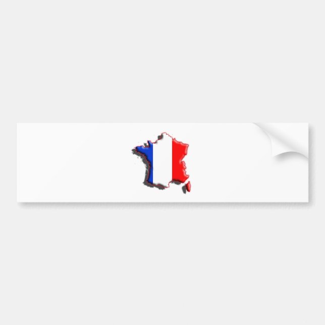 Adesivo Para Carro Europa: France (Frente)