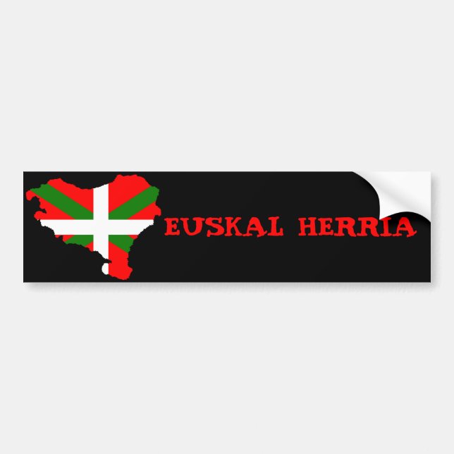 Adesivo Para Carro Euskal Herria (Frente)