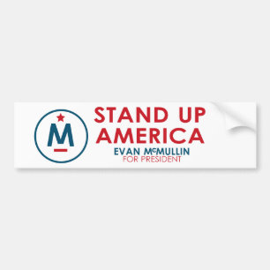 Adesivo Para Carro Evan McMullin - levante-se América!