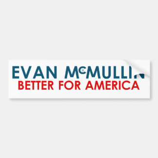 Adesivo Para Carro Evan McMullin - melhore para América