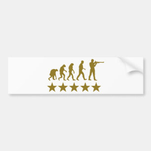 Adesivo Para Carro evolução do artilheiro 5 estrelas