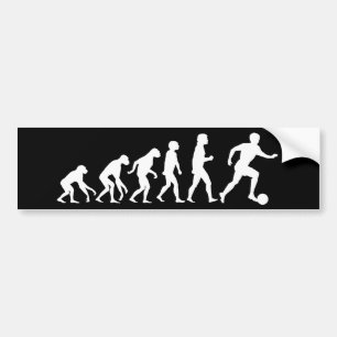 Adesivo Para Carro Evolução do futebol