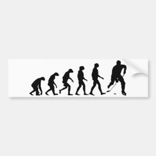 Adesivo Para Carro Evolução do hóquei
