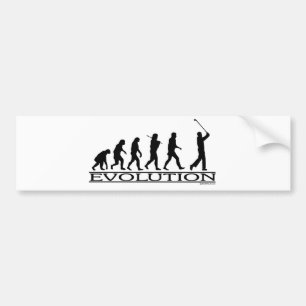 Adesivo Para Carro Evolução - golfe - homem