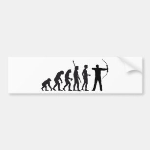 Adesivo Para Carro evolution bow and arrow