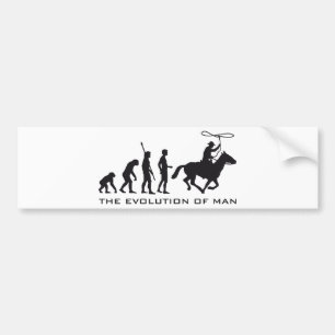 Adesivo Para Carro evolution cowboy