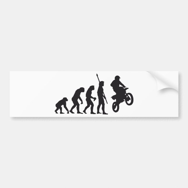 Adesivo Para Carro evolution motorbike (Frente)