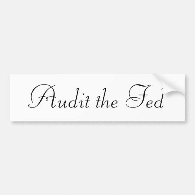 Adesivo Para Carro Examine o Fed (Frente)