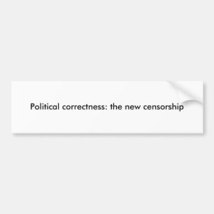 Adesivo Para Carro Exatidão política: a censura nova