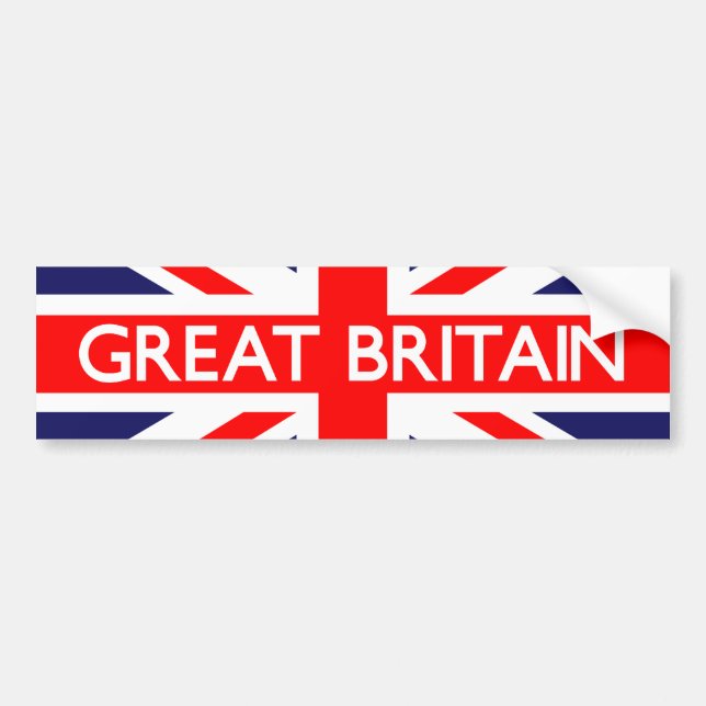 Adesivo Para Carro Excelente UK Flag (Frente)