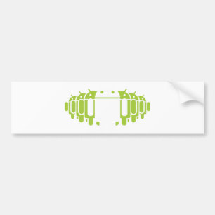 Adesivo Para Carro Exército de Droid
