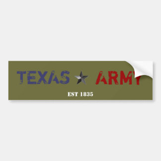 ADESIVO PARA CARRO EXÉRCITO DE TEXAS