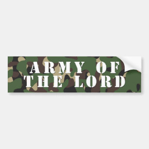 Adesivo Para Carro Exército do senhor