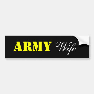Adesivo Para Carro EXÉRCITO, esposa