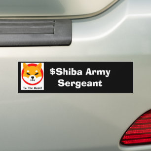 Adesivo Para Carro EXÉRCITO SHIBA: Sargento