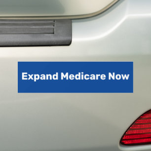 Adesivo Para Carro Expanda Medicare Now Bumper Sticker