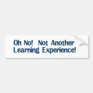 Adesivo Para Carro Experiência de aprendizagem