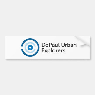 Adesivo Para Carro Exploradores urbanos Bumpersticker de DePaul