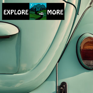 Adesivo Para Carro EXPLORE MAIS VELOCIDADE RVing