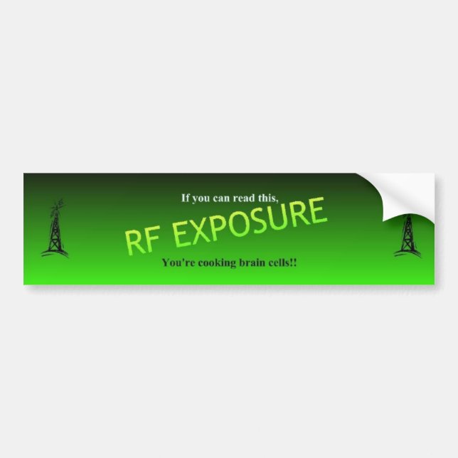Adesivo Para Carro Exposição do RF (Frente)