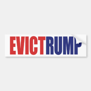 Adesivo Para Carro Expulsar Rump - Impeachment do Presidente Trump