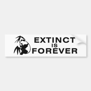 Adesivo Para Carro Extinto é o Forever