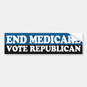 Adesivo Para Carro Extremidade Medicare: Republicano do voto