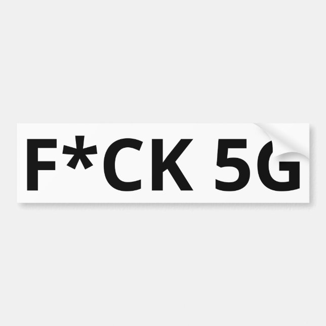 ADESIVO PARA CARRO F*CK 5G (Frente)