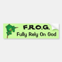 F.R.O.G. Confie inteiramente no deus #1