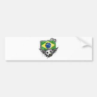 Adesivo Para Carro Fã de futebol Brasil