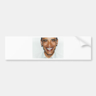 Adesivo Para Carro Fã de rocha, Obama