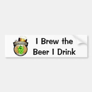 Adesivo Para Carro Fabrique cerveja a cerveja