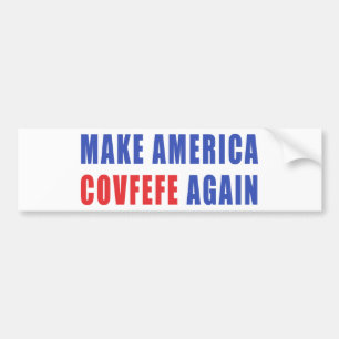 Adesivo Para Carro Faça América Covfefe outra vez