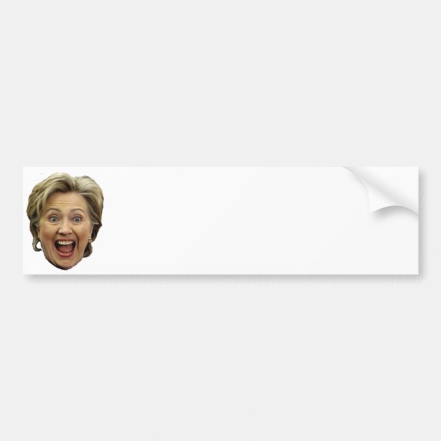 Adesivo Para Carro Faça-o você mesmo Hillary (Frente)