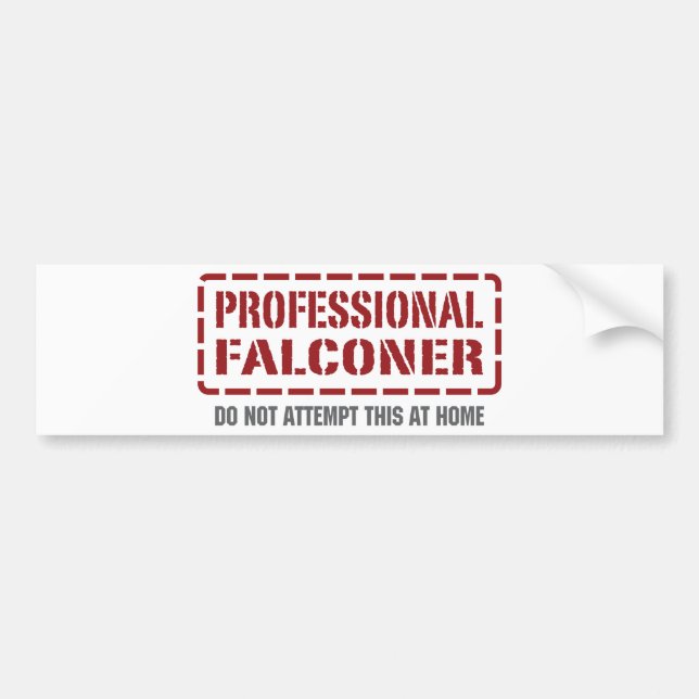 Adesivo Para Carro Falcoeiro profissional (Frente)