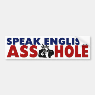 Adesivo Para Carro Fale o inglês
