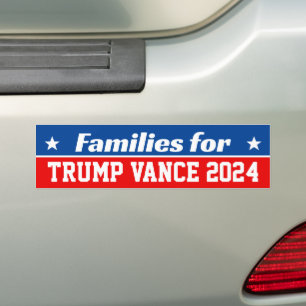 Adesivo Para Carro Famílias para Trump Vance 2024
