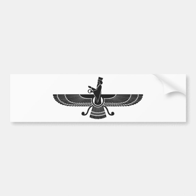 Adesivo Para Carro Faravahar (Frente)