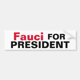 Adesivo Para Carro Fauci Para Presidente