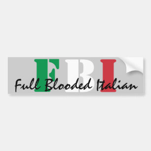 Adesivo Para Carro FBI, italiano completo de Blooded