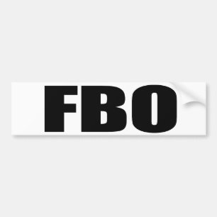 ADESIVO PARA CARRO FBO