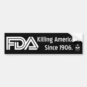 Adesivo Para Carro FDA mau (preto)