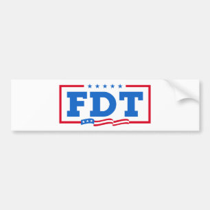 Adesivo Para Carro FDT Funny Anti-Trump No-Trump