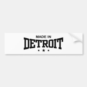 Adesivo Para Carro Feito em Detroit