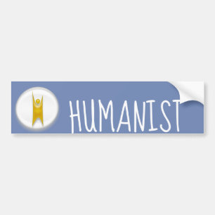 Adesivo Para Carro Feliz humanista