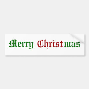 Adesivo Para Carro Feliz Natal