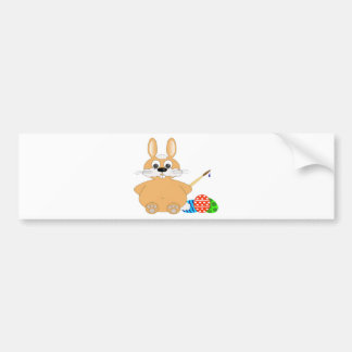 Adesivo Para Carro Felz pascoa Bunny