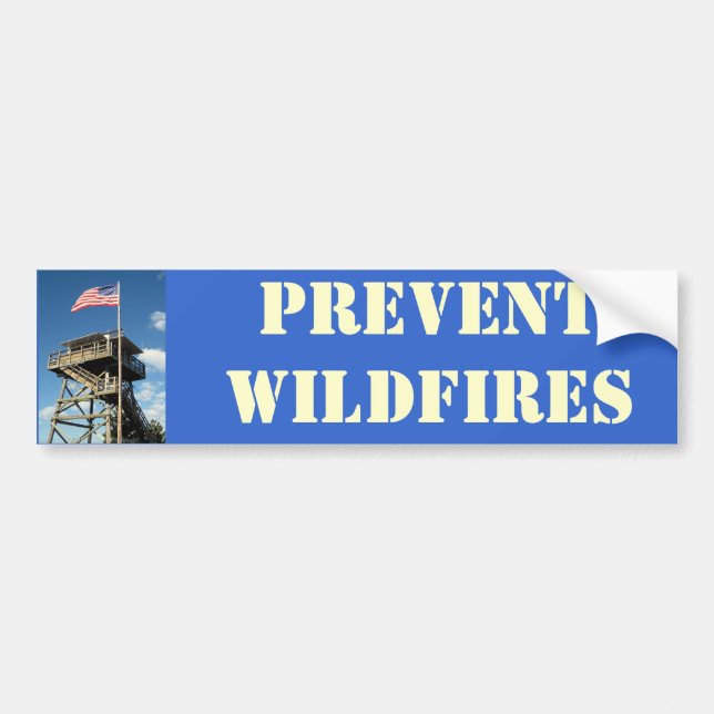 ADESIVO PARA CARRO FFLA, PREVENT-WILDFIRES (Frente)