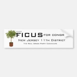 Adesivo Para Carro FICUS, para o congresso
